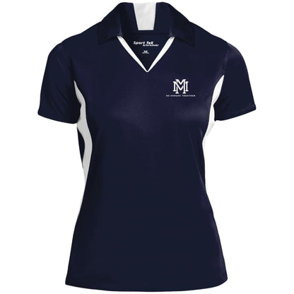 Ladies' Colorblock Performance Polo